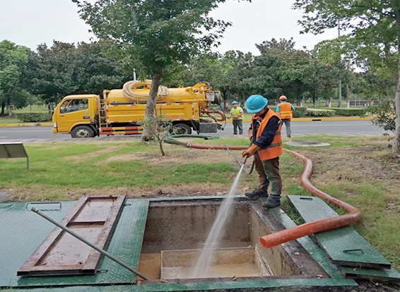 建宁化油池清理